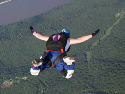 skydiving