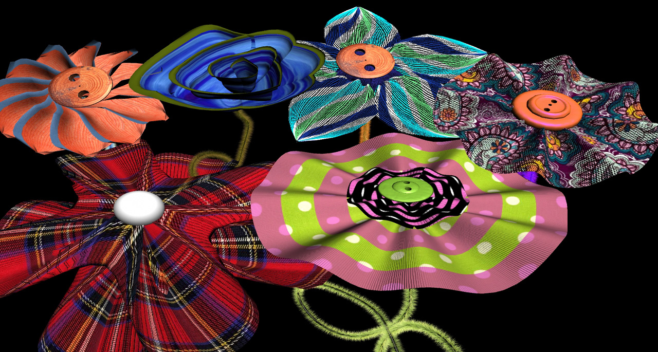 Fabric Flowers